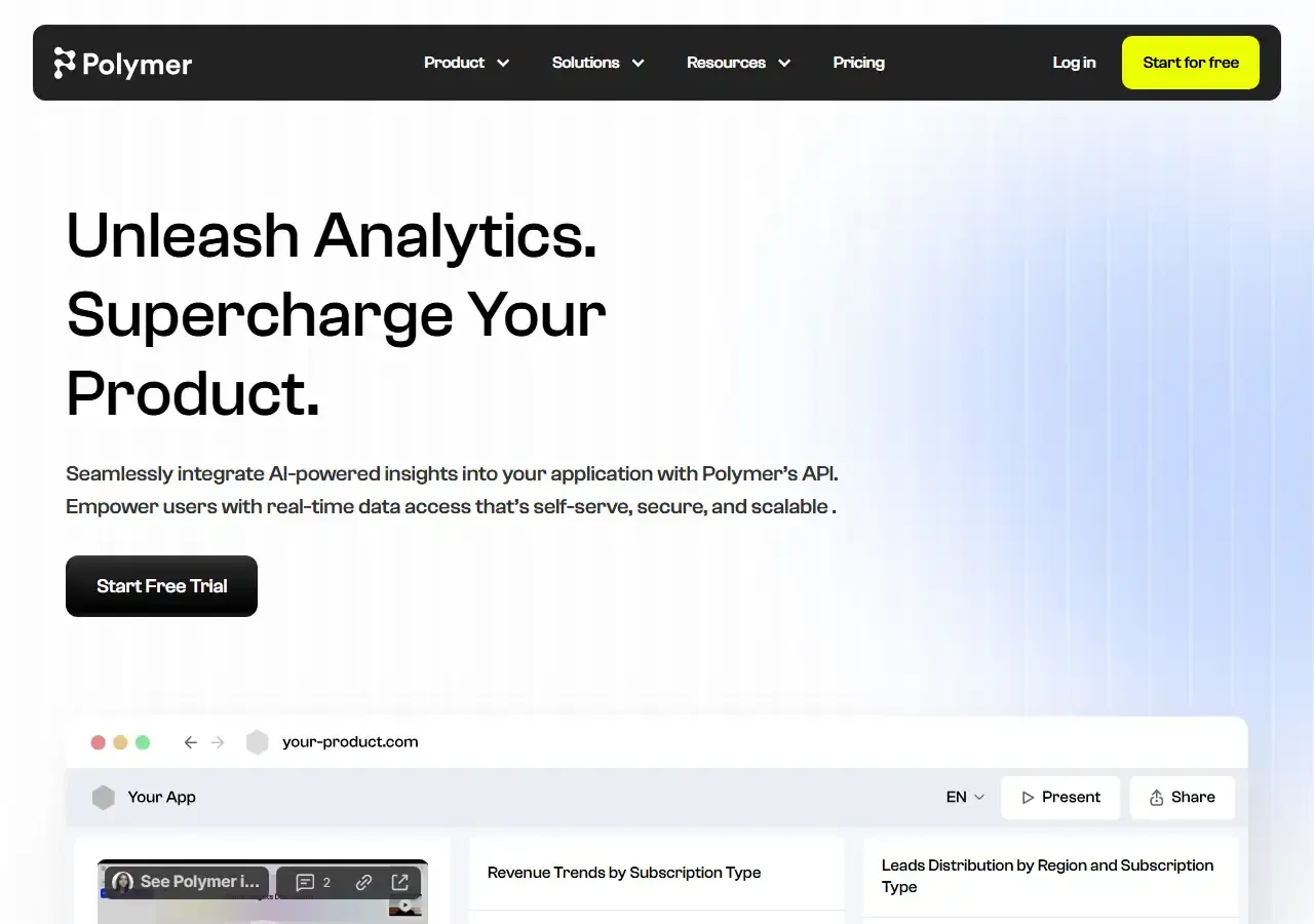 AI analytical comparison between Backona AI and What Is Polymer AI (Polymer Search)