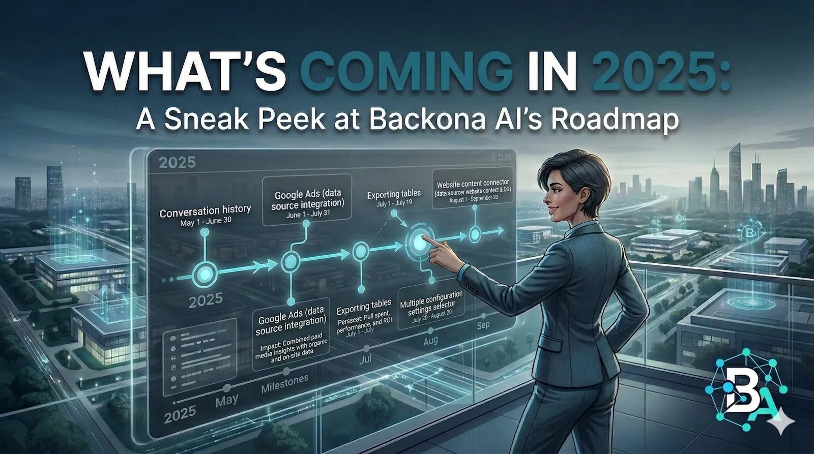 🚀 What's Coming in 2025: A Sneak Peek at Backona AI's Roadmap